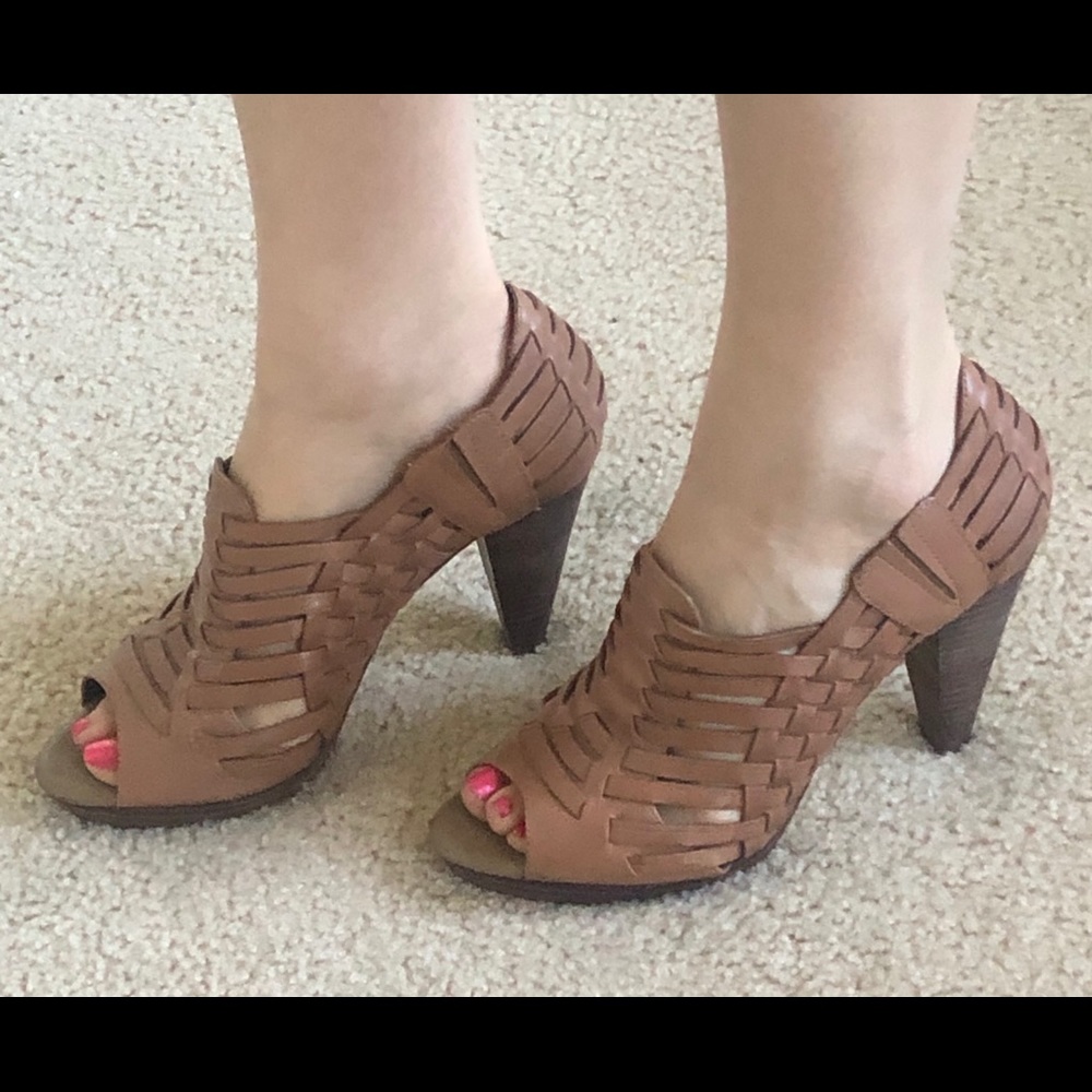 Brown heels